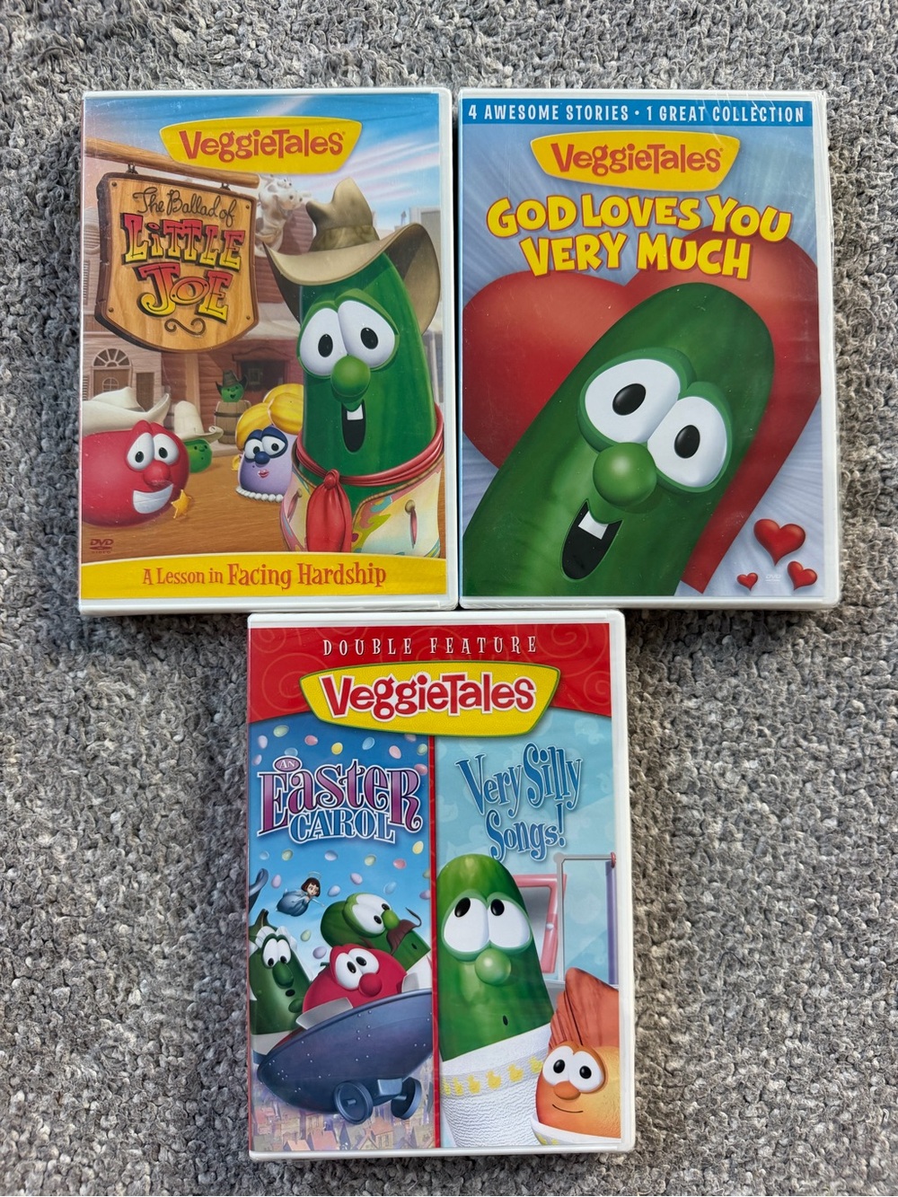 Veggietales DVD Bundle - set of 3